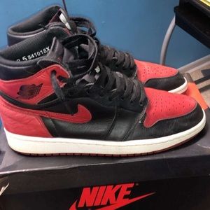 Air jordan 1 banned 2016